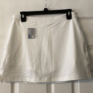 Adidas Skorts size 4 brand new with tags color white measurements in photos